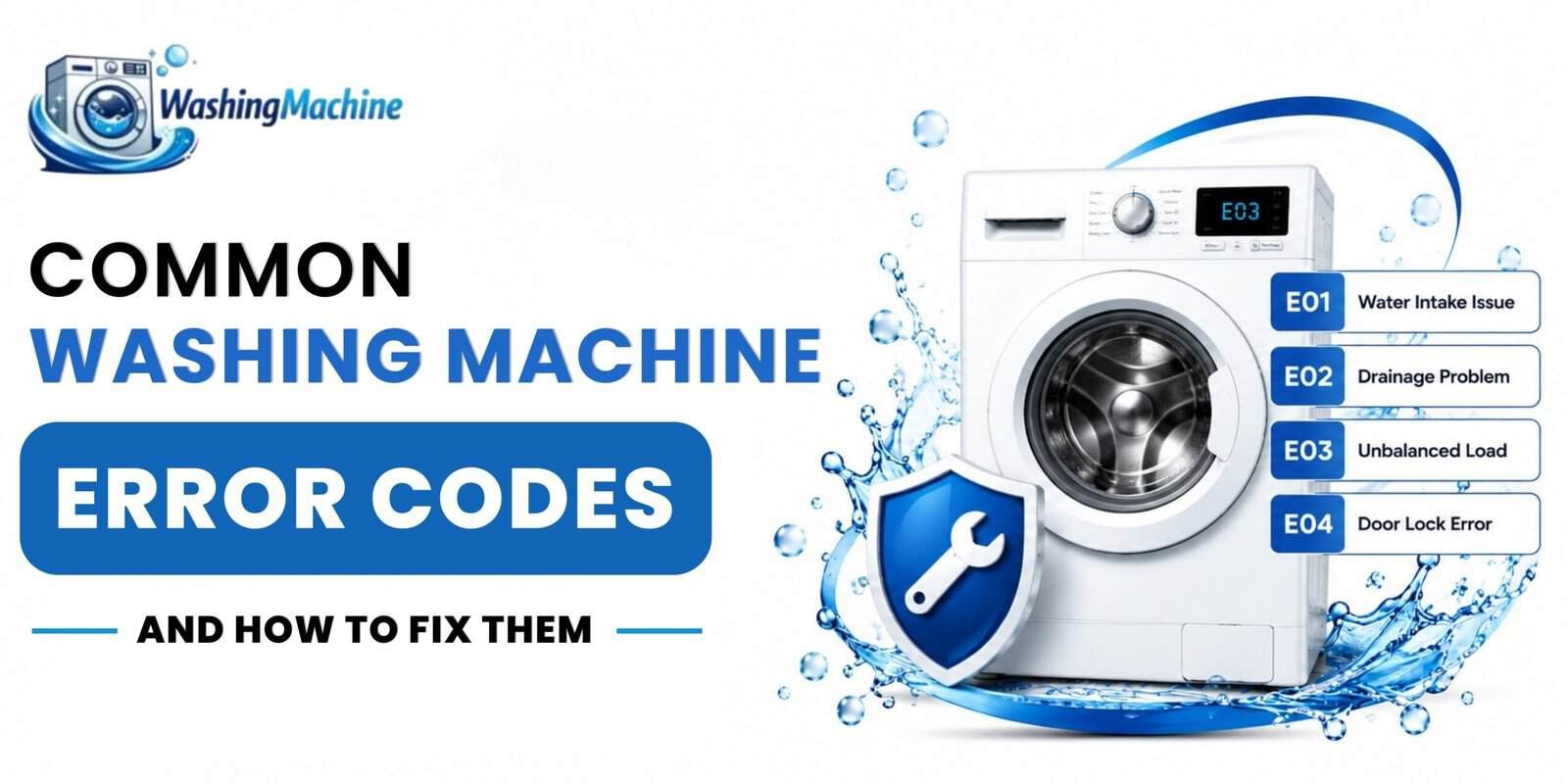 Washing Machine Error Codes