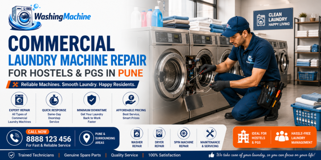 Commercial Laundry Machine Repair