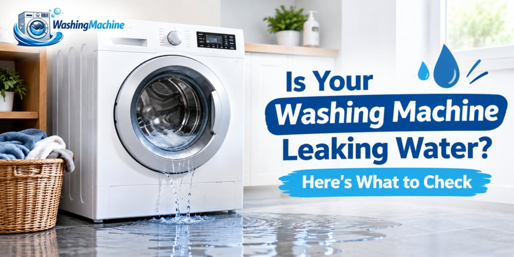 Is Your Washing Machine Leaking Water