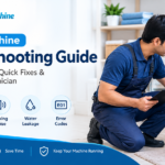 Washing Machine Troubleshooting Guide: Problems, Quick Fixes & When to Call a Technician